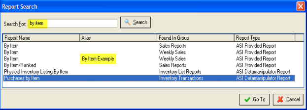 RMReports Operations
